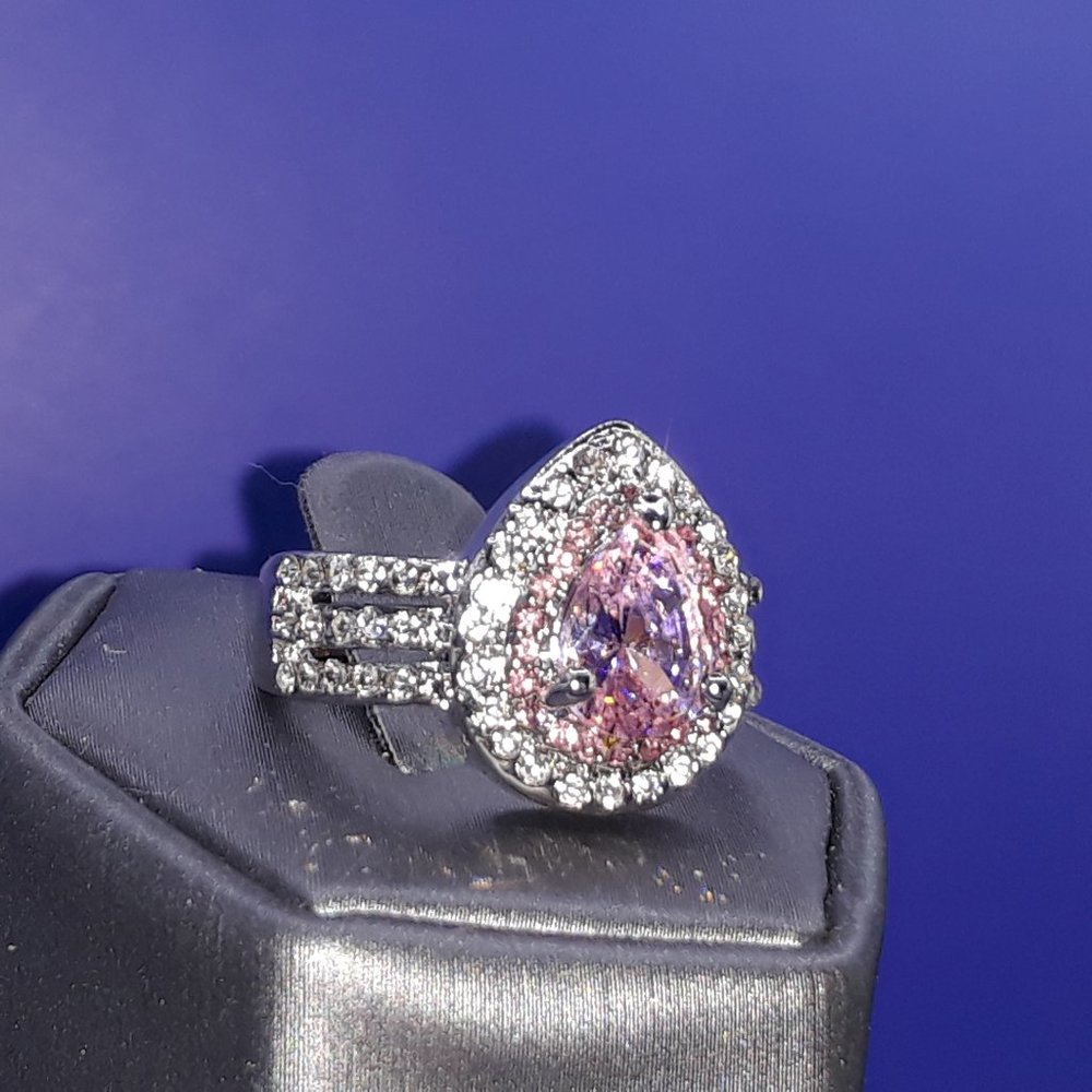 14K White Gold Filled Ring